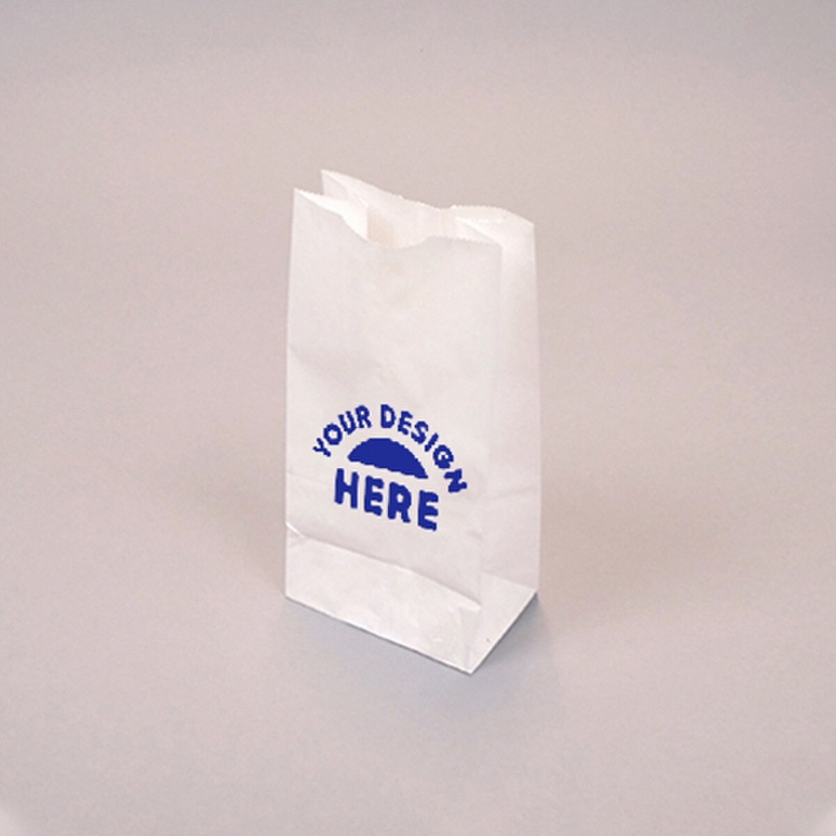 Custom-Printed White Kraft 4-lb Bag